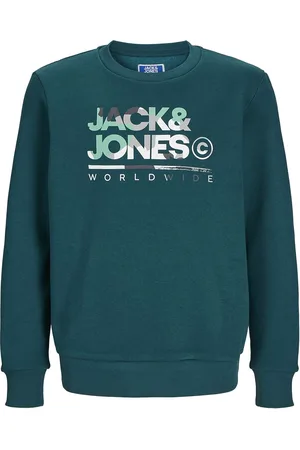 JACK & JONES Jjluke Sweat Crew Neck Jnr Green Jack & J S