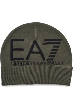 EA7 Beanie Hat Khaki