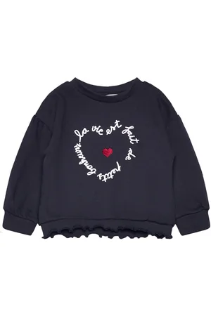 MANGO Embroidered Printed Hoodie