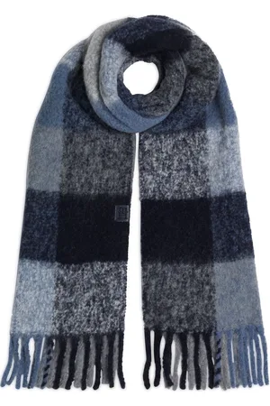 Tommy Hilfiger Th Fluffy Scarf Mix Blue