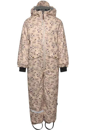 Mikk-Line Pu Snow Suit Recycled - Aop Pink