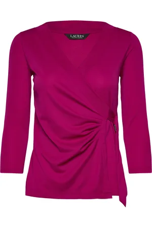Ralph Lauren Stretch Jersey Top Red
