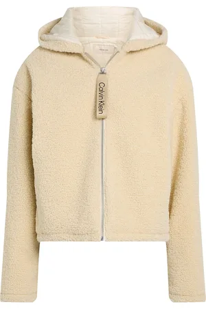 Calvin Klein Sherpa Jacket Cream