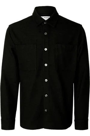 SELECTED Slh-Twill Mix Overshirt Ls