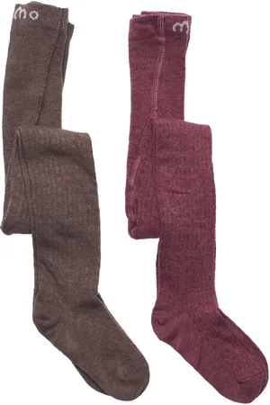 Minymo 2-Pack Stockings Patterned