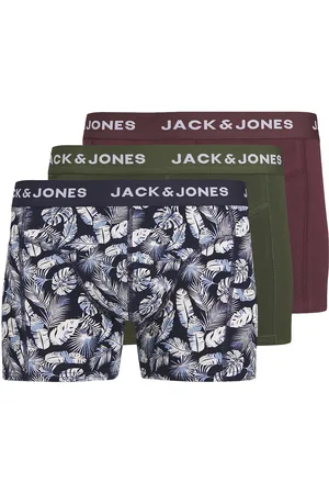 JACK & JONES Jactrevor Trunks 3 Pack Jnr Patterned Jack & J S