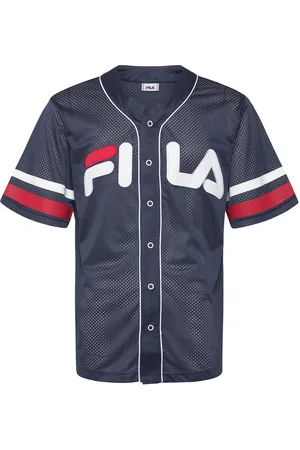 Fila Lashio Baseball Shirt Navy