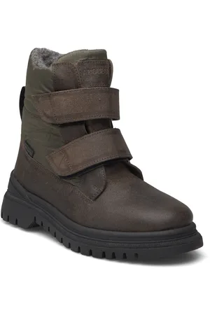 ANGULUS Boots - Flat - With Velcro Khaki
