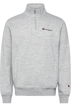 Champion Half Zip Sweatshirt Grey