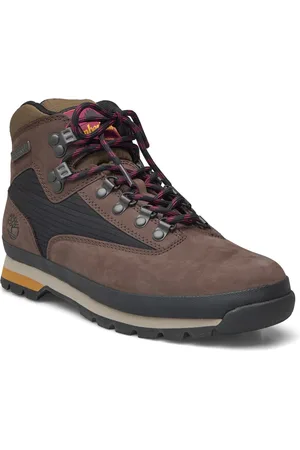 Timberland Euro Hiker Mid Lace Up Boot Brown