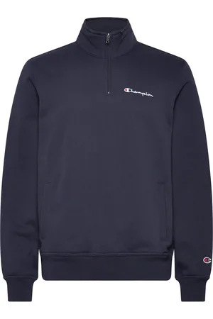 Champion Half Zip Sweatshirt Navy