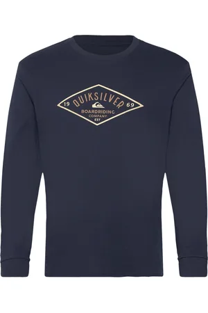 Quiksilver Qs Diamond Logo Ls Navy