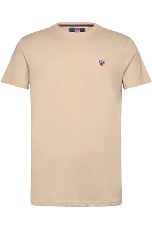 Vinson Vin T-Shirt Massimo Men Beige