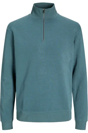 JACK & JONES Jjebradley Sweat Half Zip Noos Blue Jack & J S