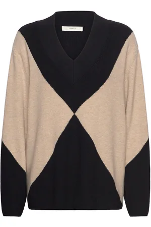 INWEAR Rudiiw Intarsia Pullover Beige