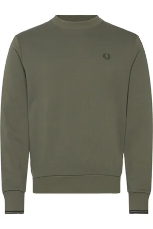 Fred Perry Crew Neck Sweatshirt Green