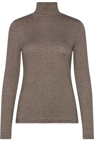 Culture Cualexandra Jersey Rollneck Brown