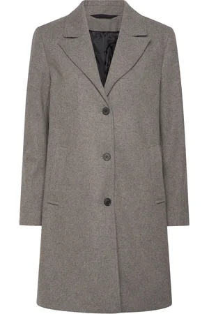 SELECTED Slfnew Alma Wool Coat Noos Grey