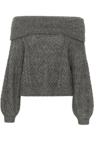 Gestuz Adiegz Off Shoulder Grey