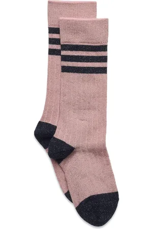 mp Denmark Merle Glitter Knee Socks Pink