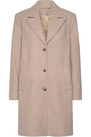 SELECTED Slfnew Alma Wool Coat Noos Beige
