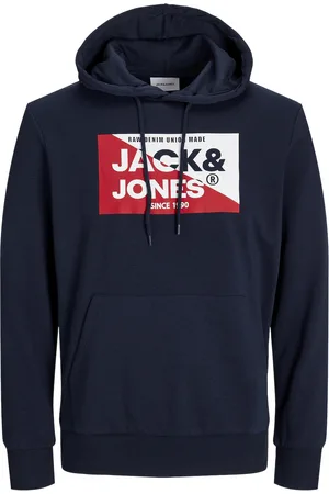 JACK & JONES Jjnolan Sweat Hood Navy Jack & J S