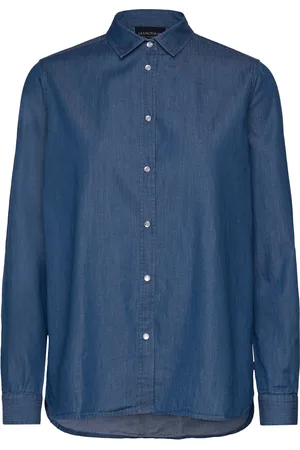 Lexington Sanna Denim Shirt Blue
