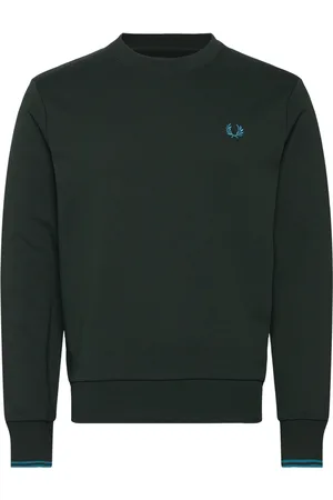 Fred Perry Crew Neck Sweatshirt Green