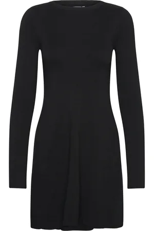 Calvin Klein Ck Intarsia Sweater Dress Black