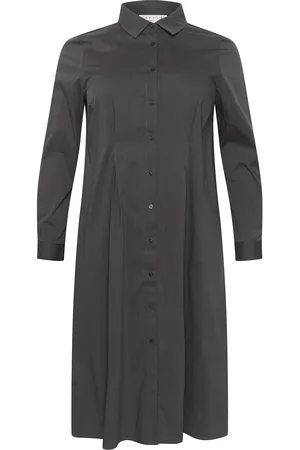 Kaffe Kchenna Shirt Dress Grey