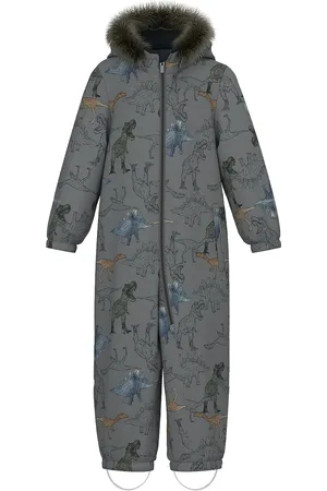 NAME IT Nmmsnow10 Suit Aop Fo Noos Grey