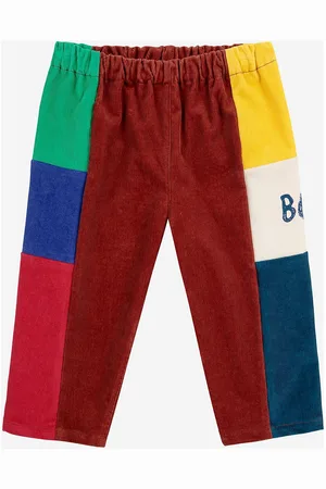Bobo Choses Baby Colorblock Corduroy Pants