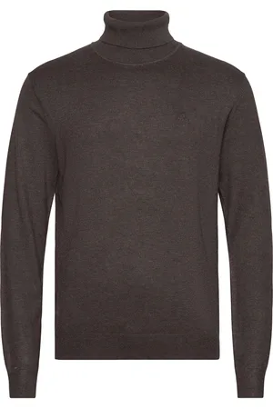 Lindbergh Mélange Roll Neck Knit Brown