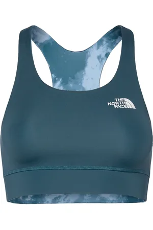 The North Face W Flex Reversible Bra Print Blue