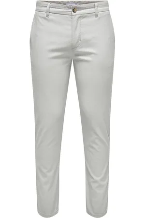 Only & Sons Onsmark Pete Slim Dobby 0058 Pant Noos Grey
