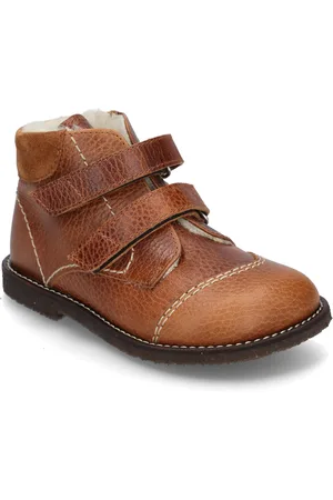 ANGULUS Boots - Flat - With Velcro Brown
