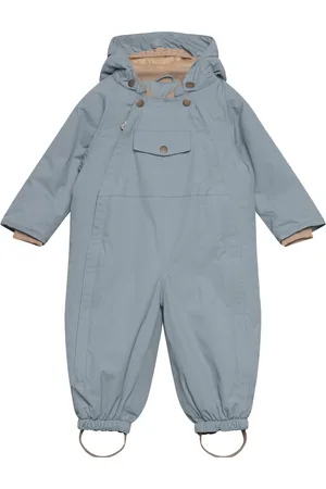 Mini A Ture Matwisti Fleece Lined Snowsuit. Grs Blue