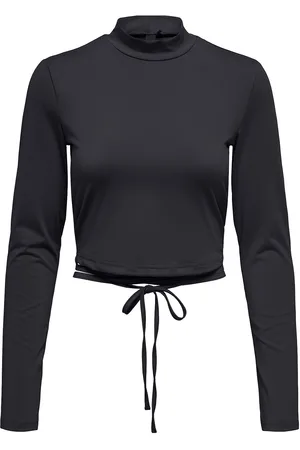 ONLY Onpdance Hn Ls Wrap Top Black