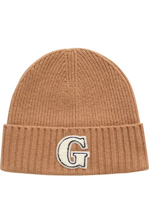 GANT G Badge Beanie Beanie Brown