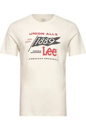 Lee Ss Frontier Tee Cream