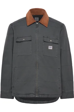 Lee Quilted Workwear Jacket Grey