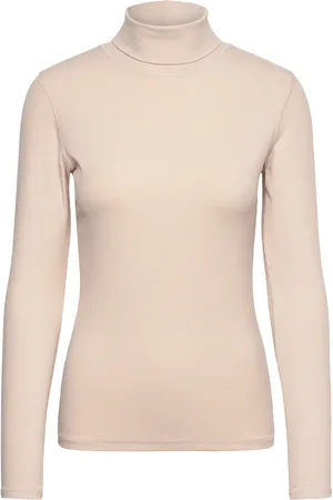 Daily Sports Ancona Ls Roll Neck Beige