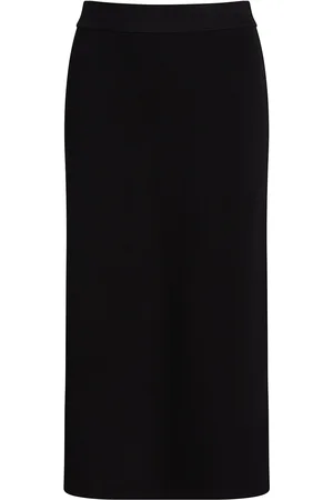 Ivo Nikkolo Viscose-Blend Knitted Midi Skirt, Sona