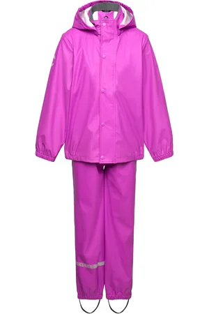 Mikk-Line Pu Rain W. Susp. Recycled Purple