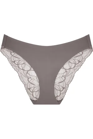 Triumph Body Make-Up Illusion Lace Highleg Tai Grey