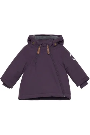 Mikk-Line Nylon Baby Jacket - Solid Purple