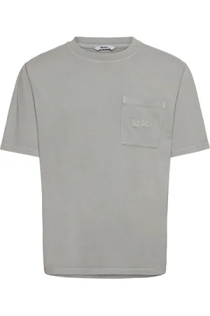 Nikben Nb Over Dyed Pocket T Shirt Grey Grey