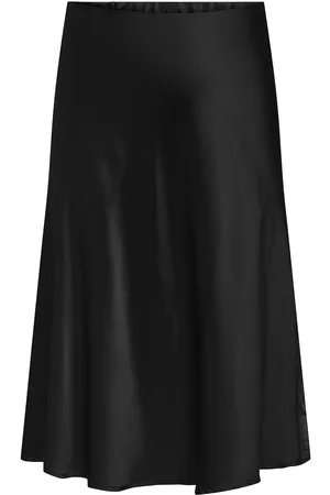 ONLY Cardomina Satin Calf Skirt Wvn