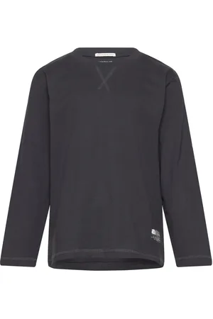 TOM TAILOR Regular Basic Longsleeve Grey