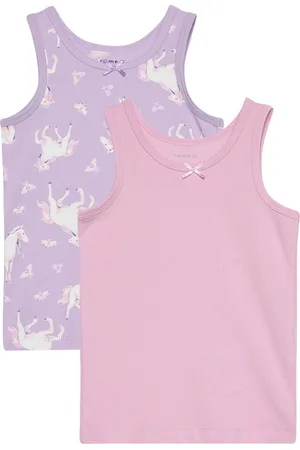NAME IT Nmftank Top 2P Horse Noos Purple